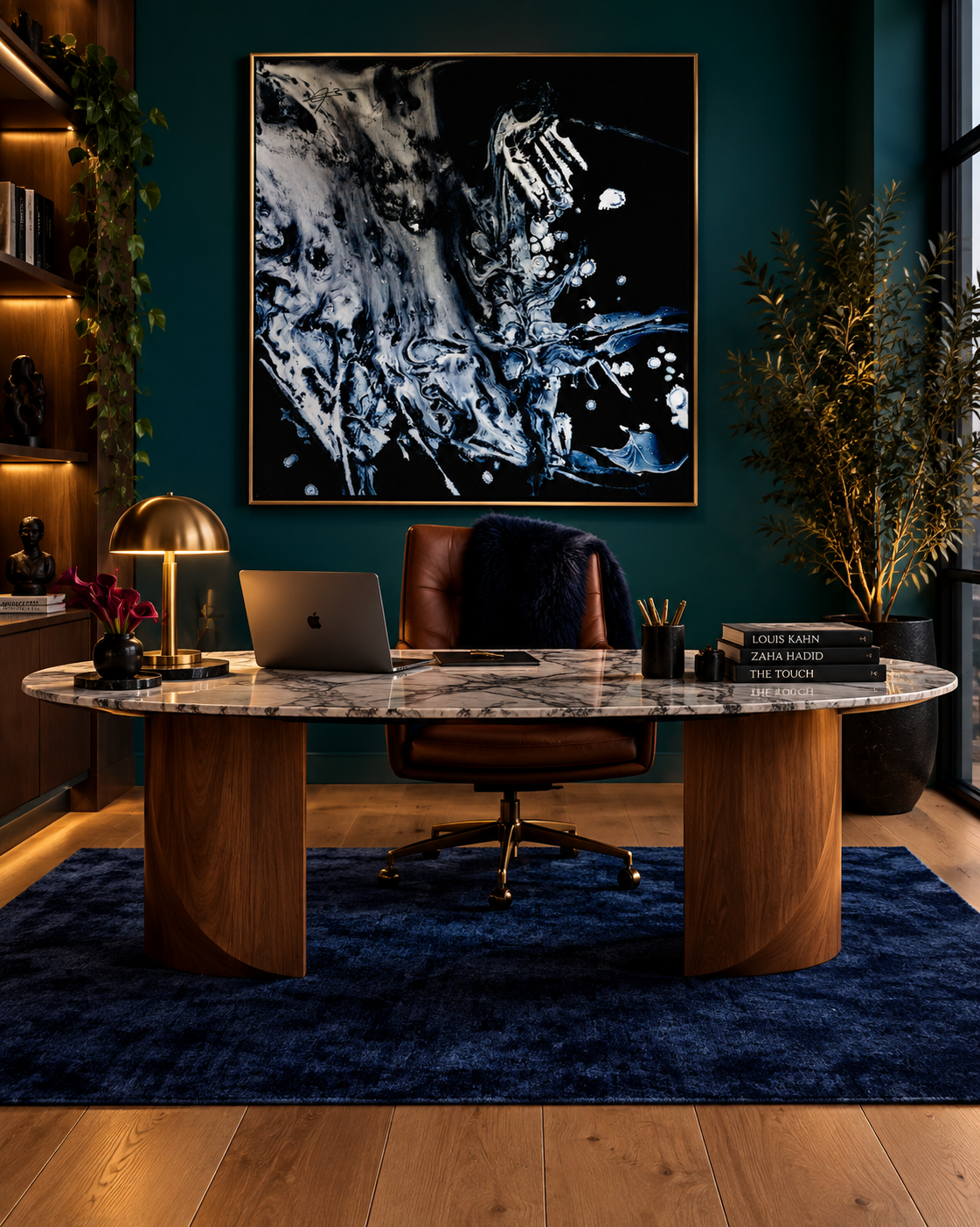 Concept interior: Berlin-Inspired — The Director’s Study
