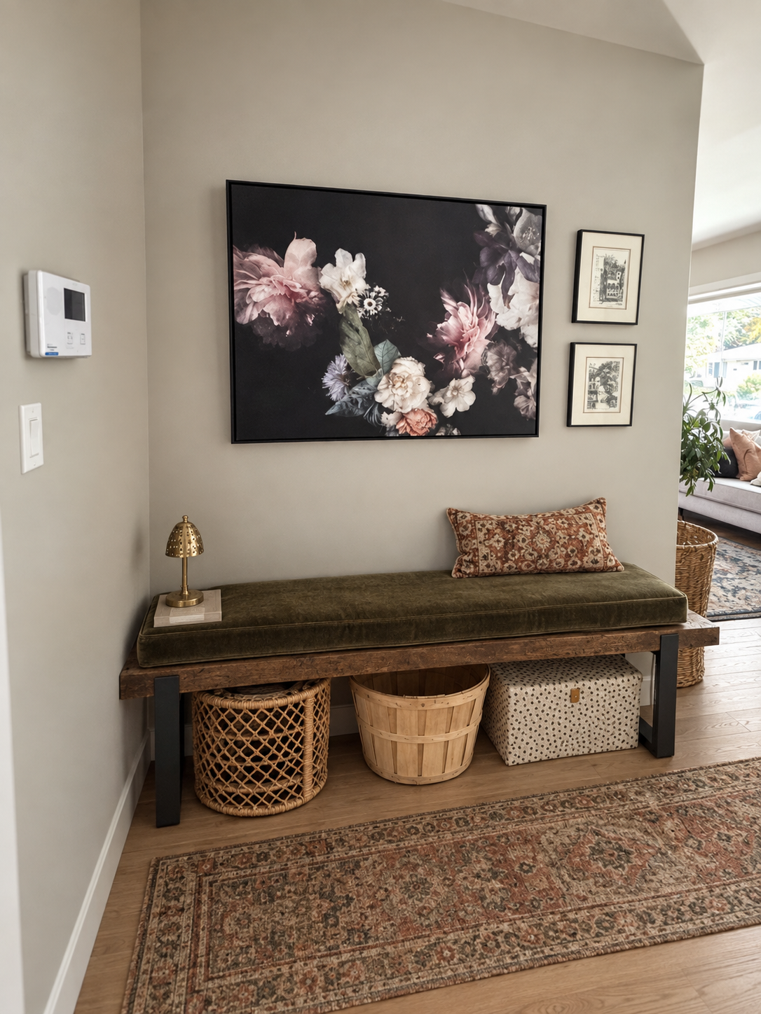 Kingsland — Floral entryway
