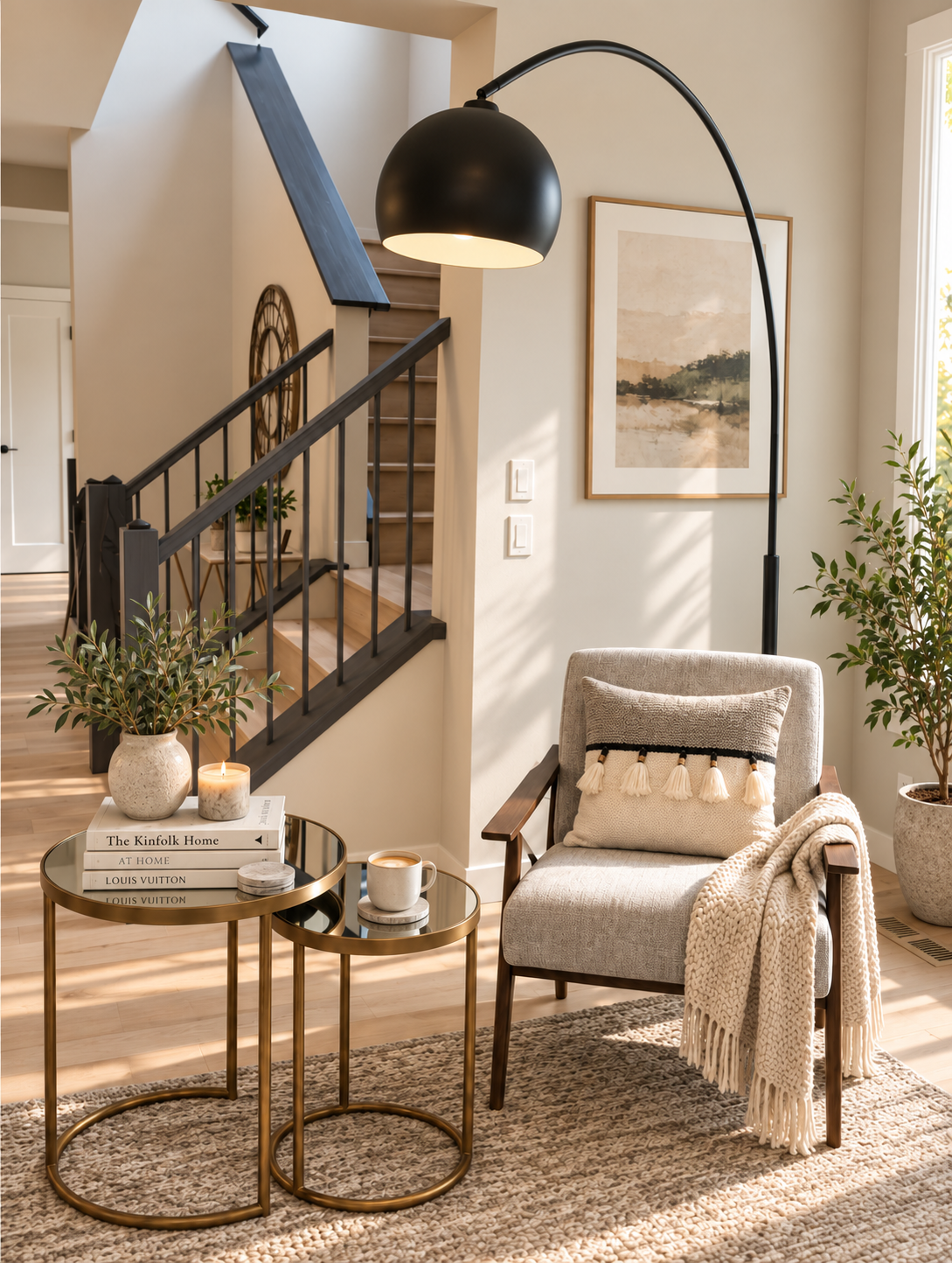 West Springs Contemporary — Reading corner
