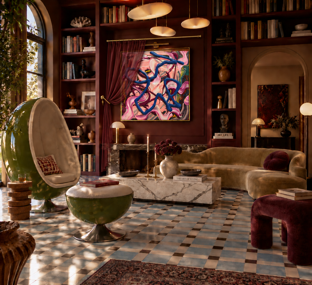Concept interior: Paris-Inspired — The Collected Salon